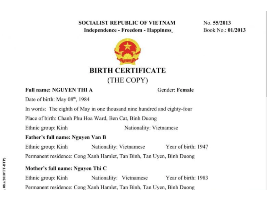 Dịch Thuật Giấy Khai Sinh Là Gì? Tại Sao Cần Dịch Thuật Giấy Khai Sinh? dich-thua-giay-khai-sinh