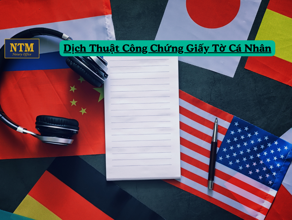 Dịch Thuật Công Chứng Giấy Tờ Cá Nhân Dịch thuật công chứng giấy tờ cá nhân chuyên nghiệp và uy tín.