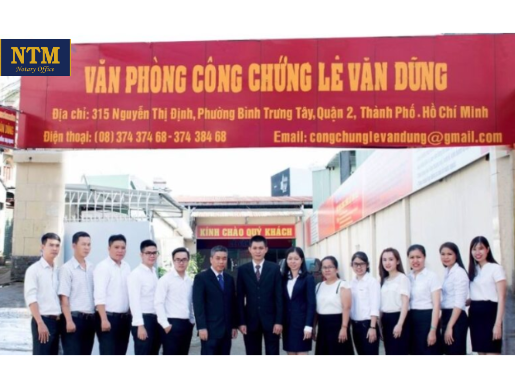 Danh Sách Top 5 Văn Phòng Công Chứng Quận 2 Uy Tín và Chuyên Nghiệp van phong cong chung le van dung