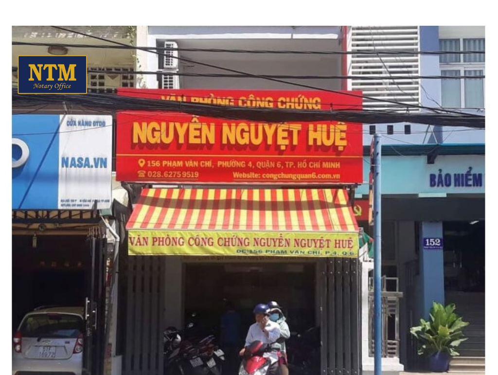 Top 3 Văn phòng công chứng Quận 6 uy tín và chuyên nghiệp van phong cong chung nguyen nguyet hue