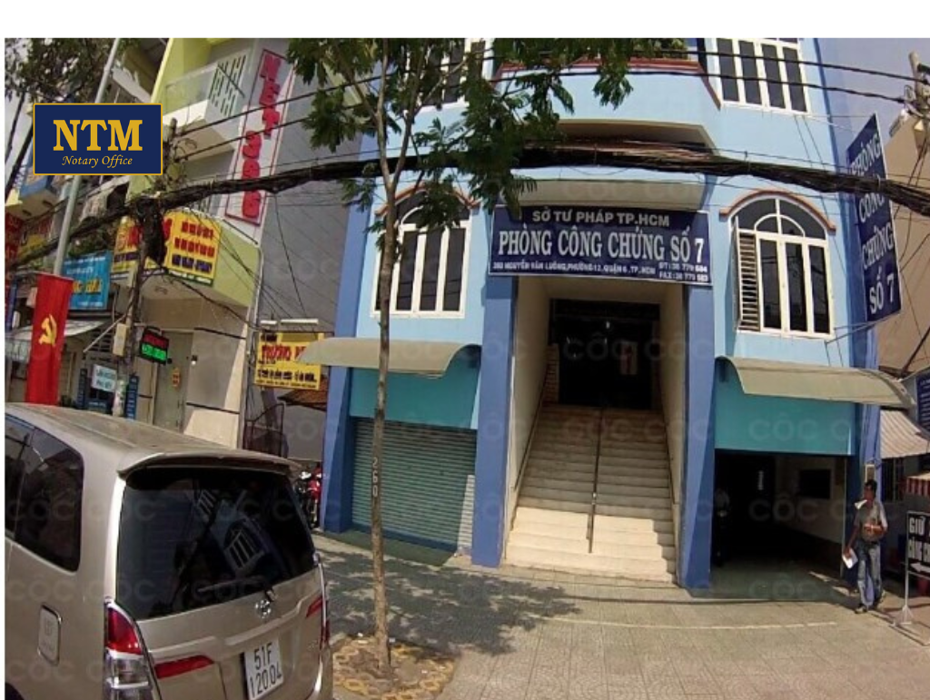 Top 3 Văn phòng công chứng Quận 6 uy tín và chuyên nghiệp van phong cong chung so 7