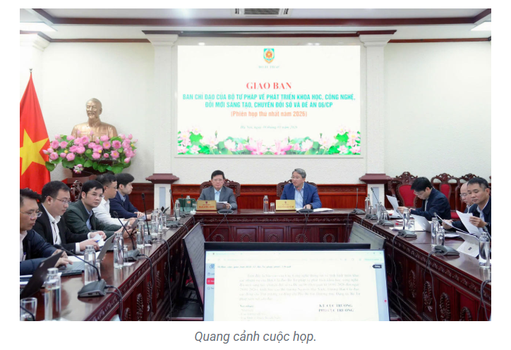 Ngành Tư pháp tăng tốc chuyển đổi số và Đề án 06/CP: Ưu tiên nguồn lực cho dữ liệu hộ tịch quốc gia Screenshot 2026 02 02 082641
