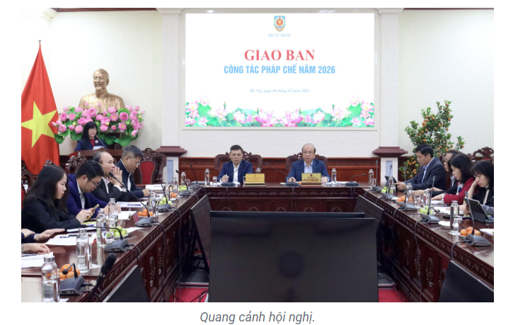 Tiếp tục đổi mới công tác pháp chế, bám sát và hiện thực hóa Nghị quyết Đại hội XIV Screenshot 2026 02 09 080130