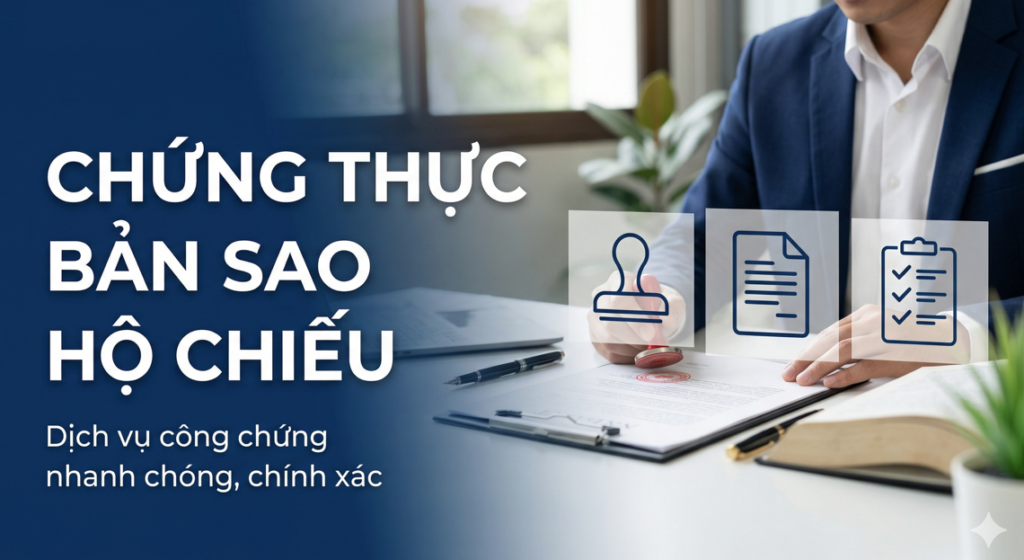 Hướng Dẫn Chứng Thực Bản Sao Hộ Chiếu 2026 chung thuc ban sao ho chieu
