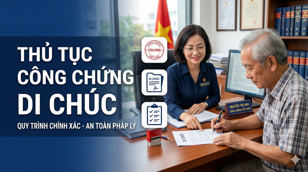 Thủ Tục Công Chứng Di Chúc Năm 2026 cong chung di chuc