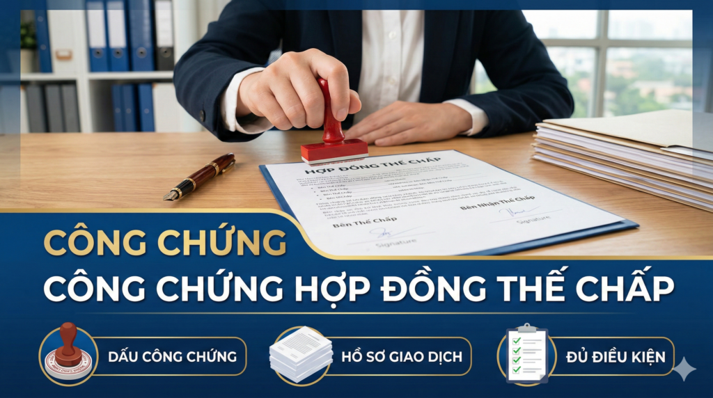 7 Bước Công Chứng Hợp Đồng Thế Chấp Nhanh Gọn (2026) cong chung hop dong the chap