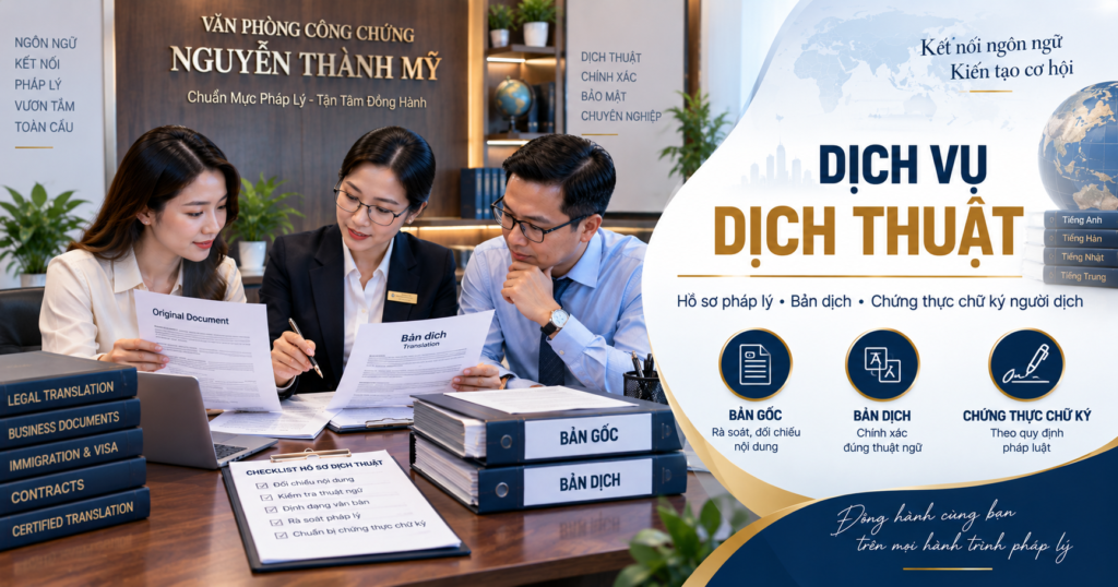 Dịch Vụ Dịch Thuật Dich Thuat